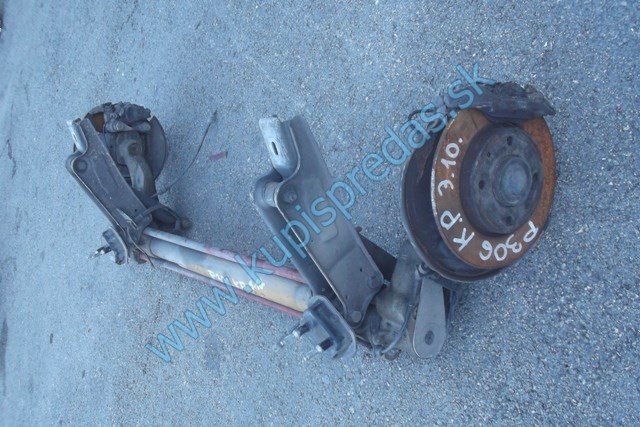 zadná náprava na peugeot 306, citroen xsara, kotúčová